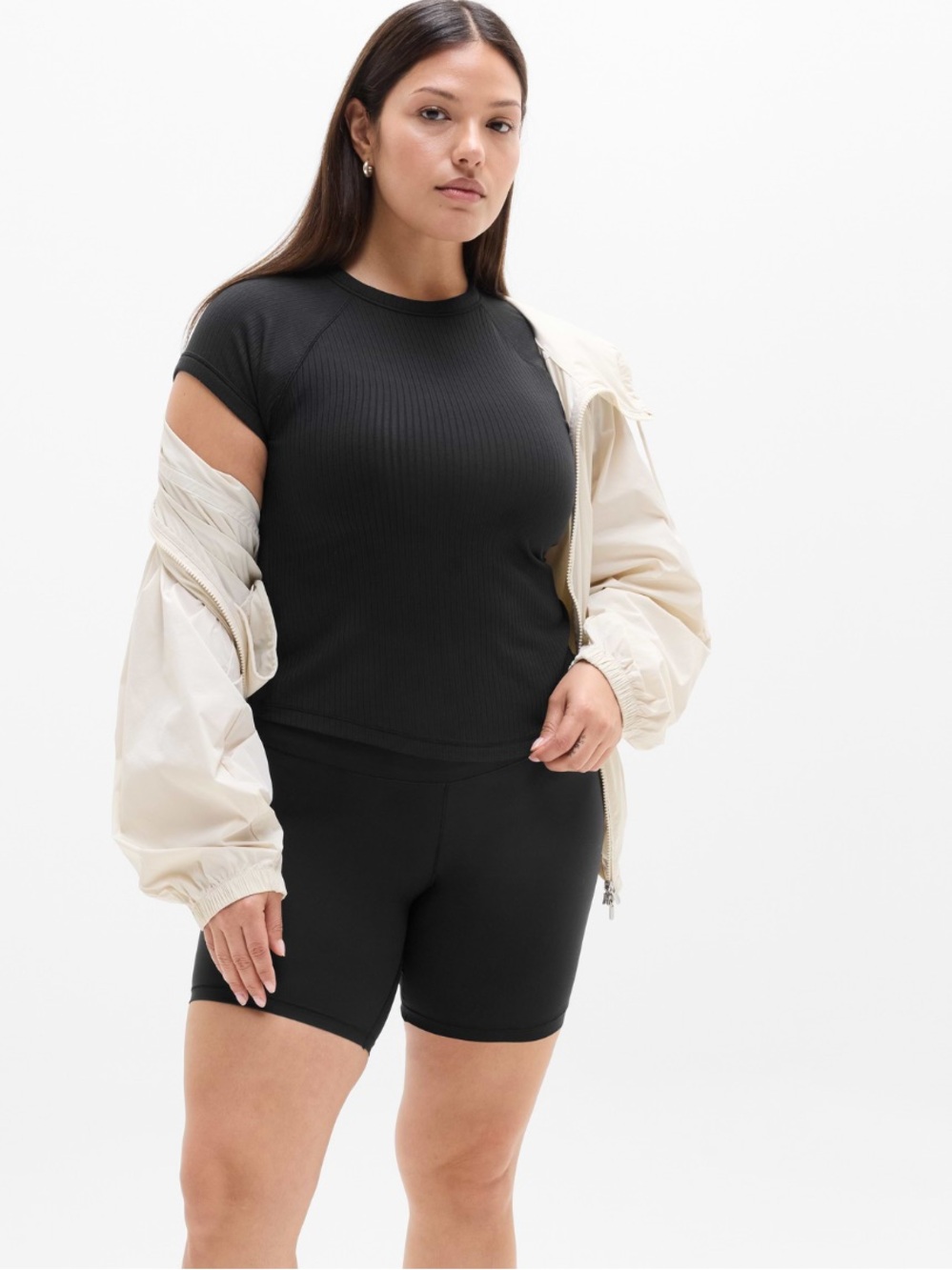 Athleta Perfect Rib Tee - Picture 2 of 5
